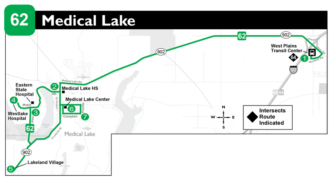 62 Medical Lake | Spokane Transit Authority