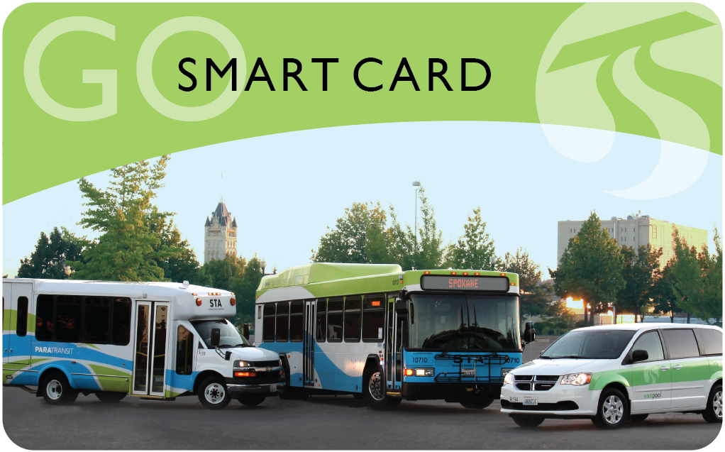 Front of STA smartcard