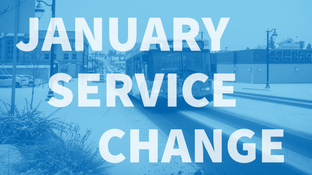 Service Change Jan 15.