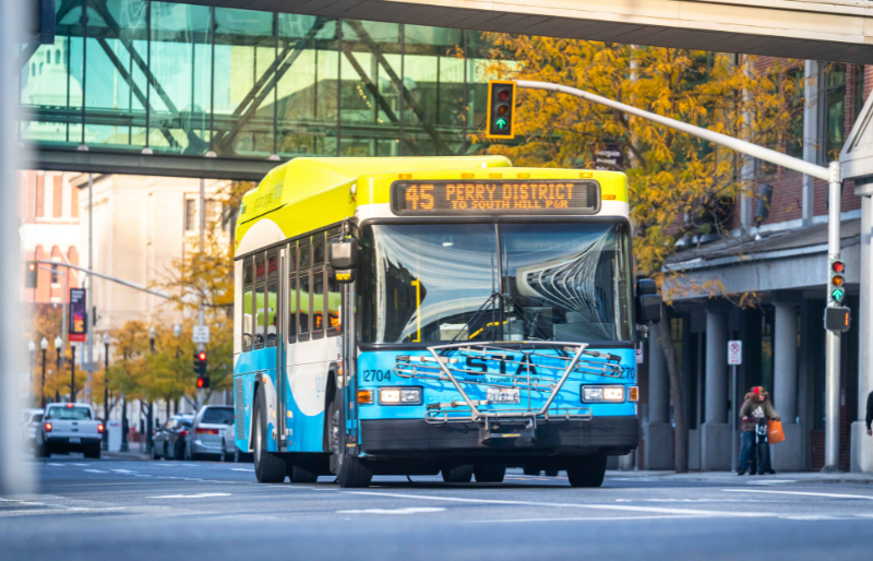 Route 45 bus