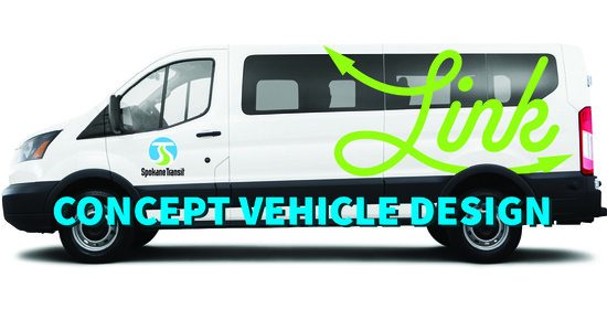 A concept vehicle design for the STA Mobility on Demand pilot.